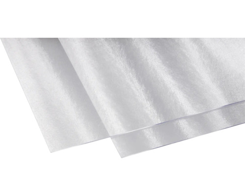 Zwei transparente Kunststoffplatten