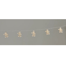 Lichterkette mit Engelmotiven für die Weihnachtsdekoration