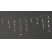 Guirlande lumineuse glaçons avec lumières blanc chaud pour la décoration