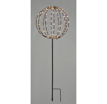 Dekorative Kugelleuchte mit Erdspieß zur Gartenbeleuchtung