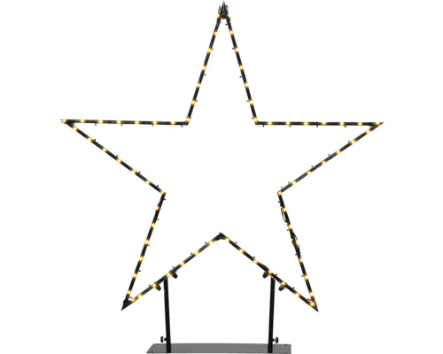Dekorativer Stern mit Beleuchtung für den Innen- und Außenbereich