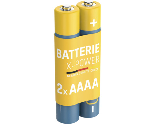 Zwei Micro Batterien vom Typ AAAA