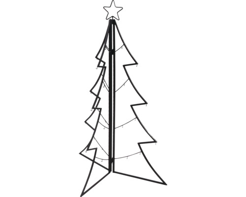 Metallweihnachtsbaum zum Aufhängen von Dekorationen