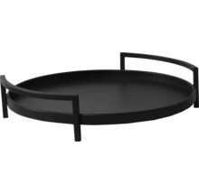 Table de service ronde avec poignées pour le transport