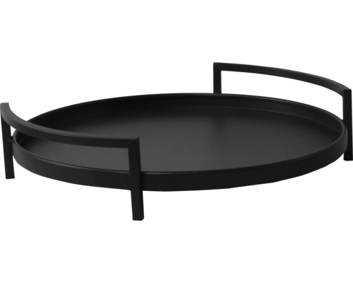 Table de service ronde avec poignées pour le transport