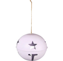 Cloche décorative avec motif étoilé à suspendre