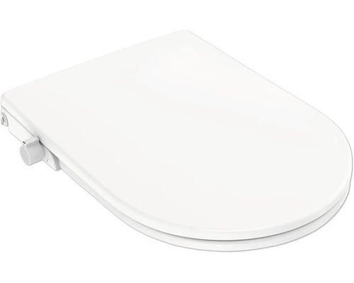 Abattant de WC blanc avec fonction bidet