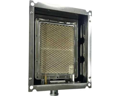 Radiateur à gaz en acier inoxydable avec brûleur en céramique