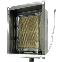 Brûleur infrarouge de barbecue à gaz en acier inoxydable