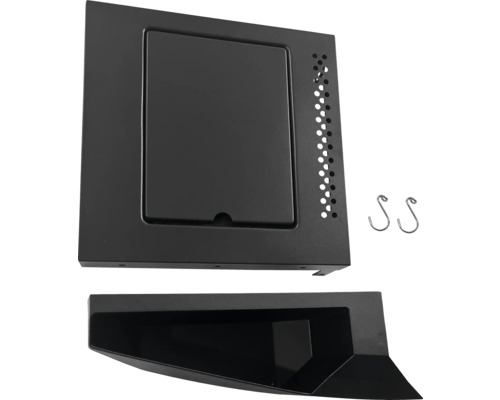 TENNEKER pièce de rechange pour tablette Carbon U gauche CS71 Table de barbecue avec compartiment de rangement et deux crochets