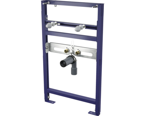 Vorwandelement für Wand-WC mit Befestigungen und Anschlüssen