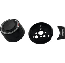 Bouton rotatif avec insert en carbone pour station de pompage domestique