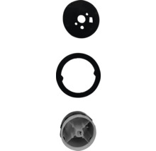 Pièces de rechange de cuisinière en détail: couvercle, joint et bouton de commande