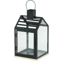 Lanterne décorative en forme de maison avec poignée de transport