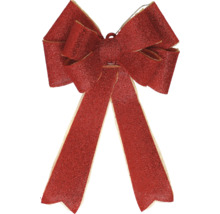 Dekorative Schleife zur Weihnachtszeit