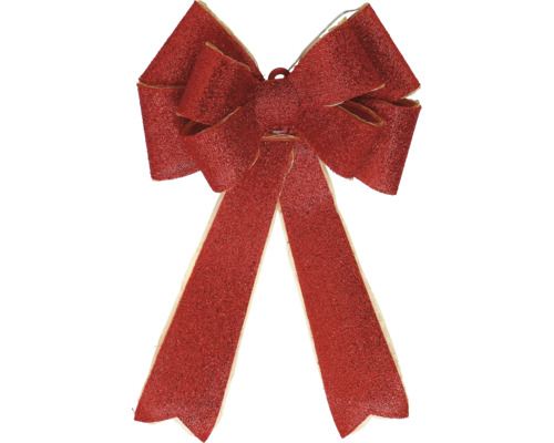 Dekorative Schleife zur Weihnachtszeit