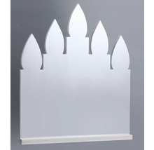 Miroir mural avec étagère de style marocain