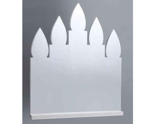 Miroir mural avec étagère de style marocain