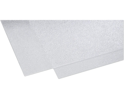 Plaque en polystyrène 2.5x1000x2000 mm Goutte transparente Plaque en polystyrène 2.5x1000x2000 mm Goutte transparente