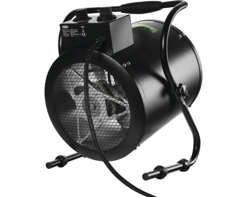 Radiateur électrique avec grille de protection et poignée de transport