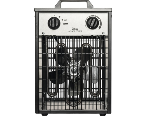 Radiateur soufflant électrique d''une puissance de 3 kilowatts