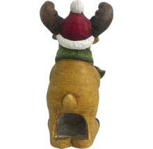 Élan décoratif pour bougies chauffe-plat avec bonnet et écharpe