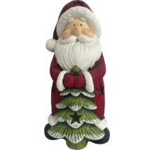 Figurine Père Noël avec sapin de Noël