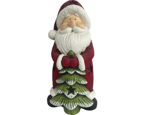 Figurine Père Noël avec sapin de Noël