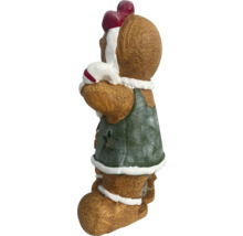 Figurine décorative Ours en peluche avec bonhomme pruneau
