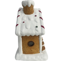 Dekoratives Lebkuchenhaus für die Weihnachtszeit