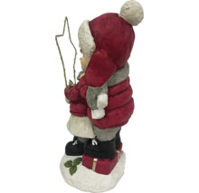 Dekofigur von Kindern mit Stern, Winterdeko