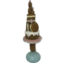 Colonne décorative de macarons avec ours pour la décoration intérieure