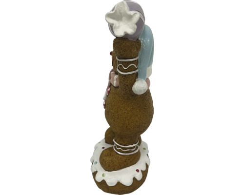 Figurine de bonhomme en pain d''épices avec chapeau comme décoration de Noël
