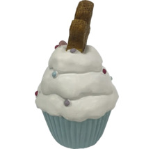 Cupcake décoratif avec vermicelles et biscuit