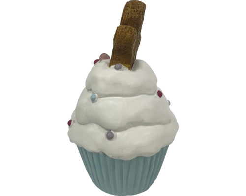 Cupcake décoratif avec vermicelles et biscuit