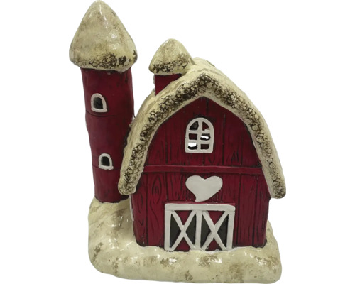 Dekorative Stall Laterne mit Turm für die Weihnachtszeit