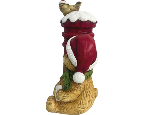 Décoration de Noël avec ours, oiseau et boîte aux lettres