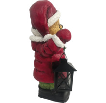 Figurine décorative de Père Noël avec lanterne comme décoration festive