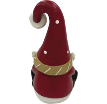 Weihnachtlicher Gartenzwerg mit Mütze