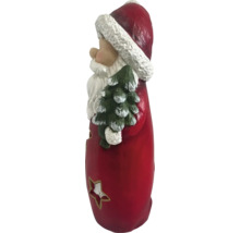 Weihnachtsmann Figur mit Baum und Sternen