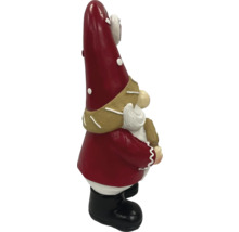 Figurine de gnome décorative avec bonnet, barbe et bottes