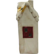 Lampe décorative en céramique en forme de maison avec fenêtre