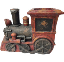 Dekorative Pflanzgefäß-Lokomotive für den Garten
