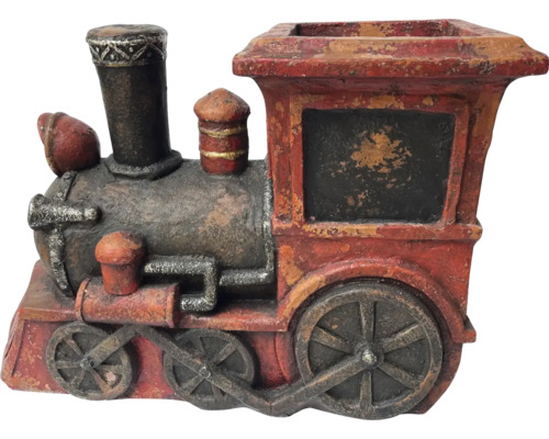 Dekorative Pflanzgefäß-Lokomotive für den Garten
