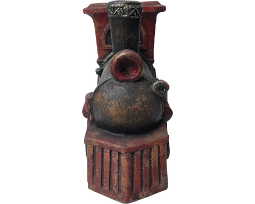 Dekorative Zug-Gartenfigur aus Kunstharz