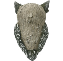 Hibou comme décoration de jardin par derrière