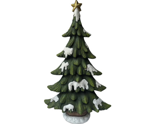 Dekorativer Weihnachtsbaum mit Stern als Baumspitze