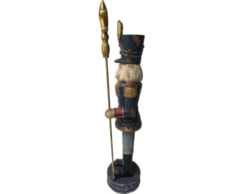 Figurine décorative casse-noisette avec lance