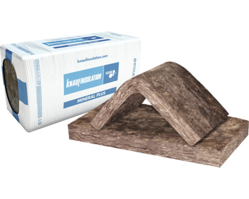 Emballage et échantillon d''isolation en laine minérale