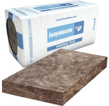 Verpackung und Platte aus Mineralwolle zur Wärmedämmung